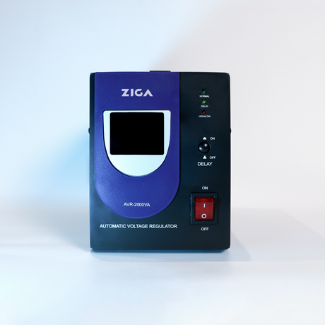 Estabilizador de voltaje AVR Monofásico 2 KVA / 1200 Watts