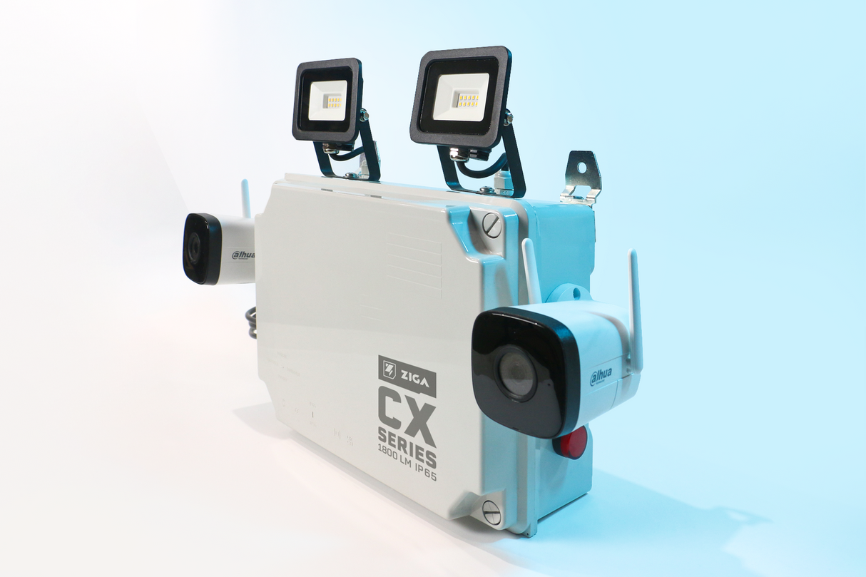 Lámpara con Videovigilancia de Emergencia ZIGA