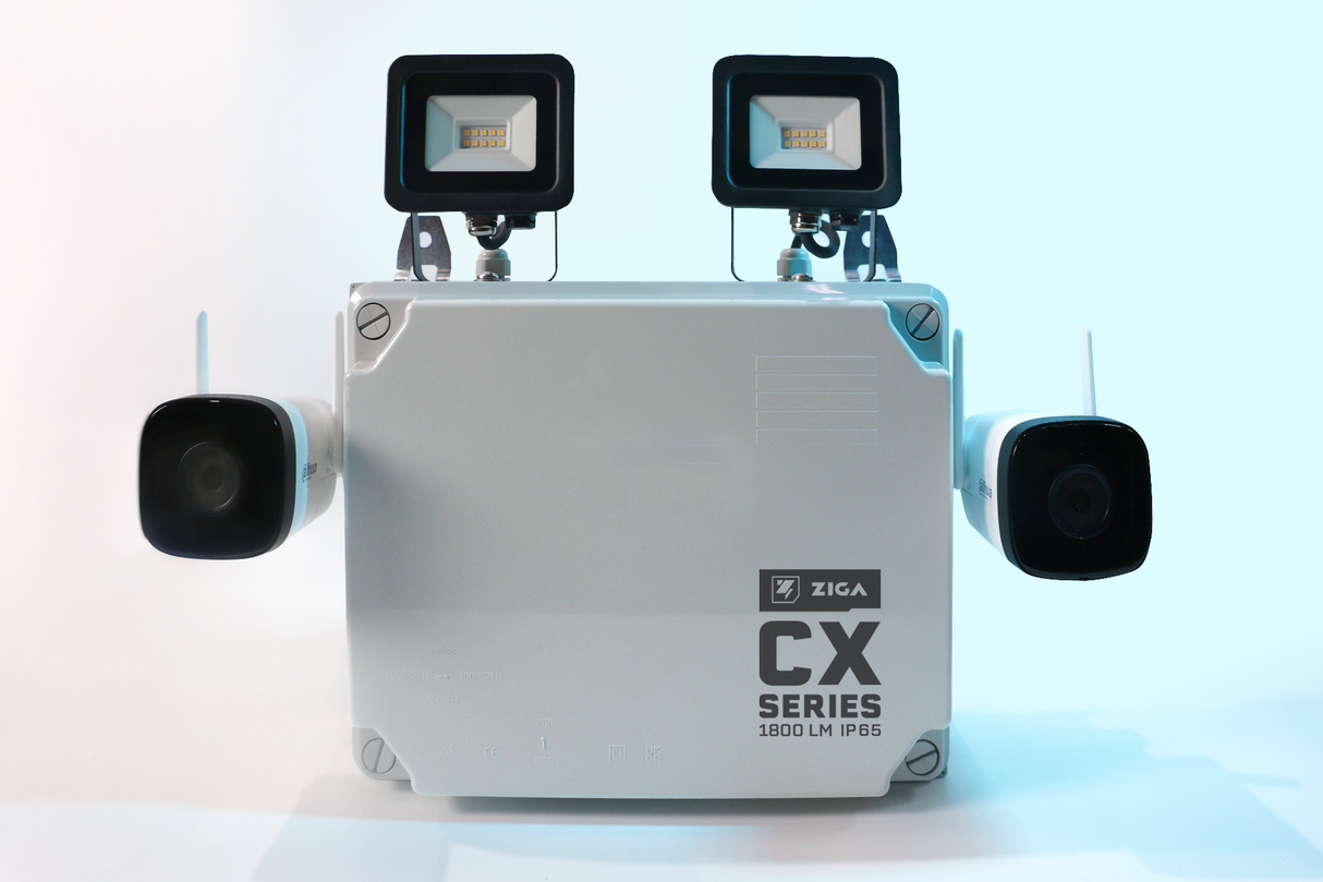 Lámpara con Videovigilancia de Emergencia ZIGA