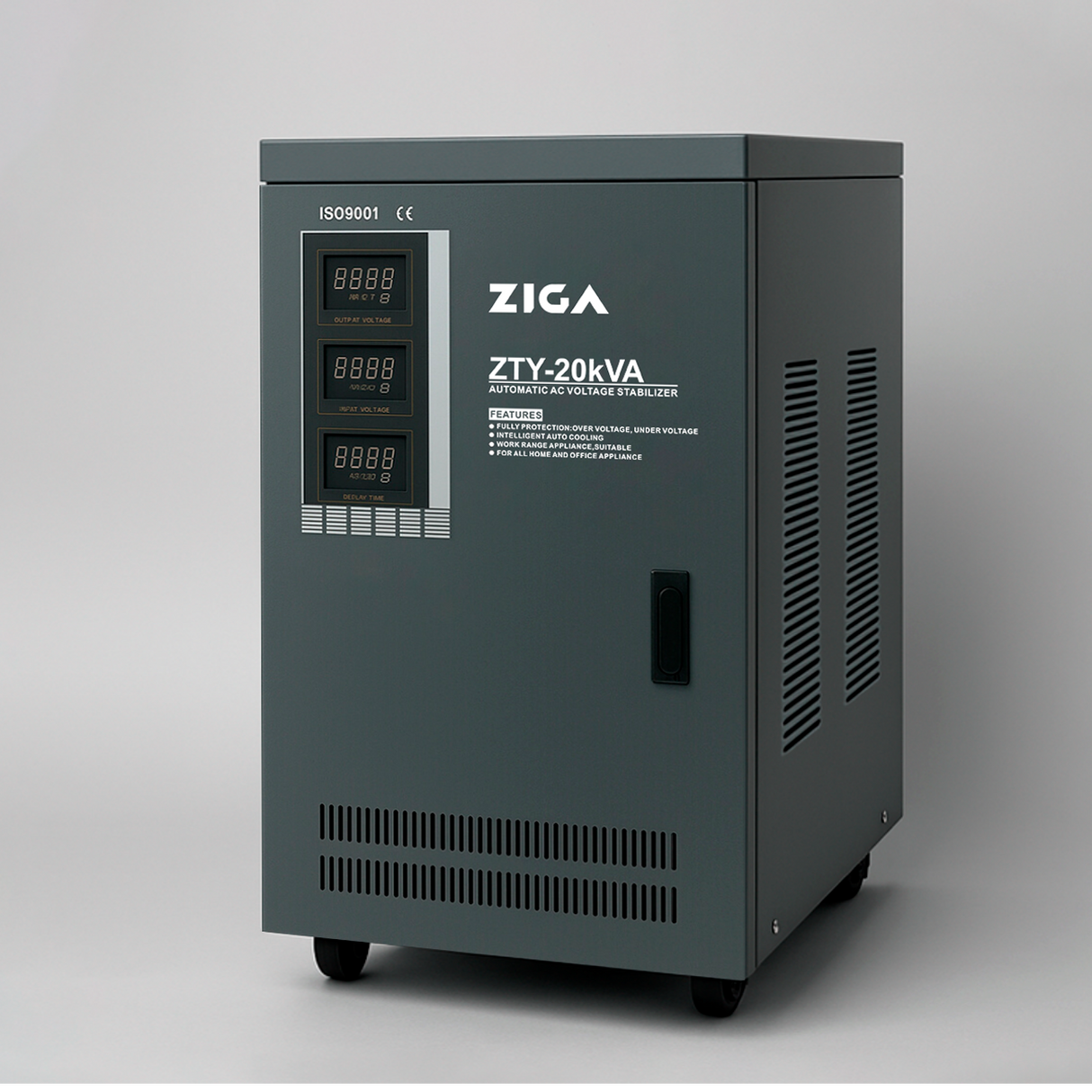 Estabilizador de voltaje ZTY Monofásico 20 KVA / 16000 Watts ZIGA
