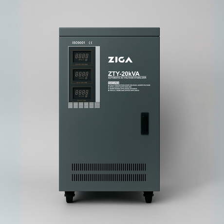 Estabilizador de voltaje ZTY Monofásico 20 KVA / 16000 Watts ZIGA