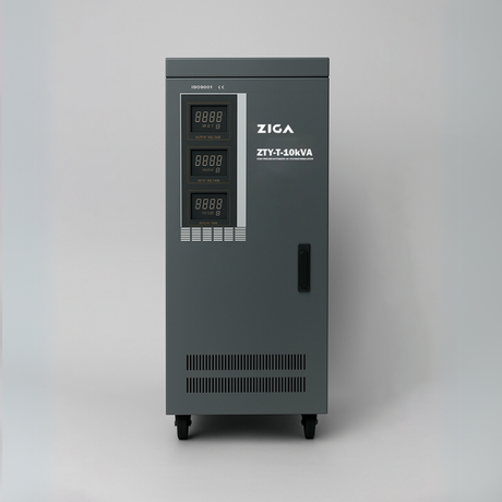 Estabilizador de voltaje  ZTY Trifásico 10 KVA/ 8000 watts ZIGA