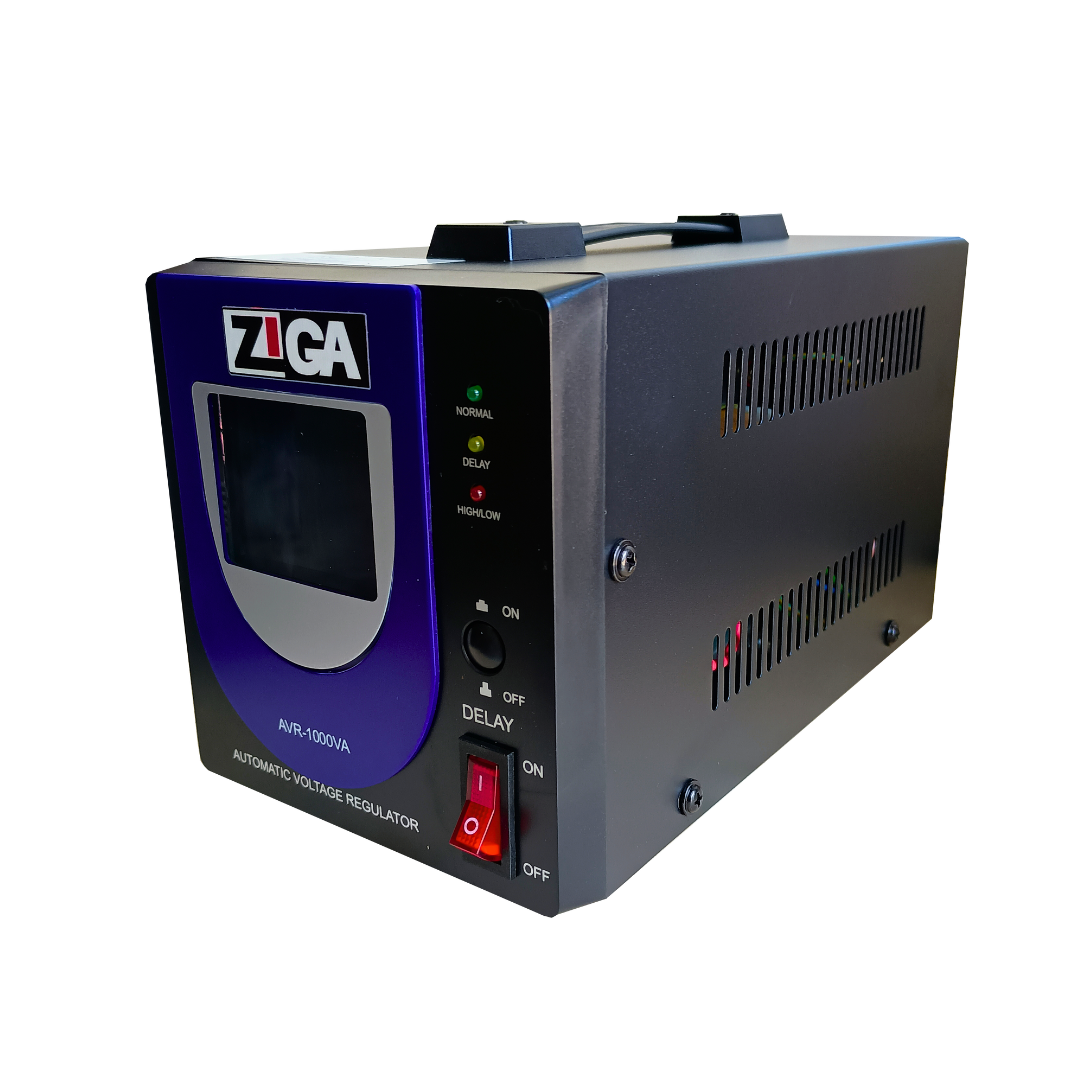 Estabilizador AVR Monofásico 1 KVA / 600 Watts ZIGA