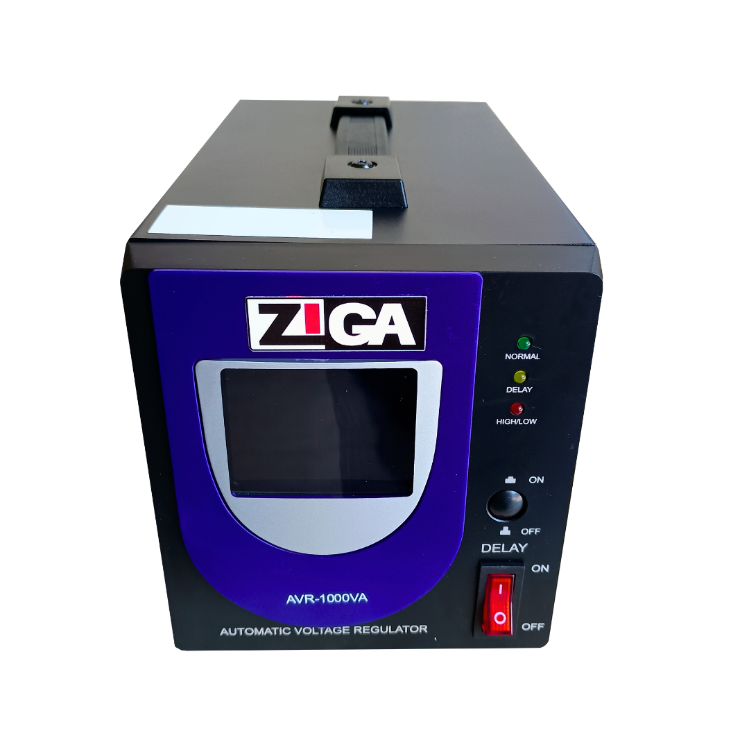 Estabilizador AVR Monofásico 1 KVA / 600 Watts ZIGA