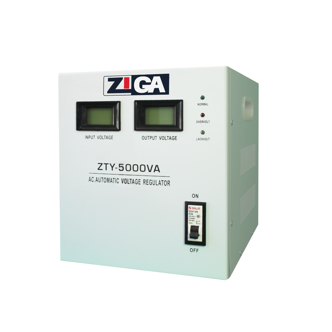 Estabilizador ZTY Monofásico 5 KVA / 4000 Watts ZIGA - Emeg Chile