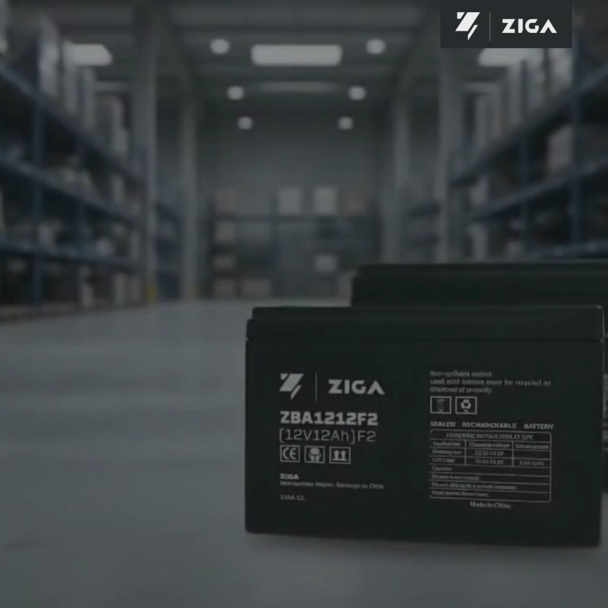 Bateria AGM 12V-5Ah ZIGA